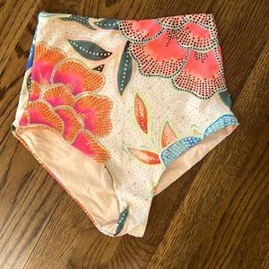 Mara Hoffman high waisted swim bottom